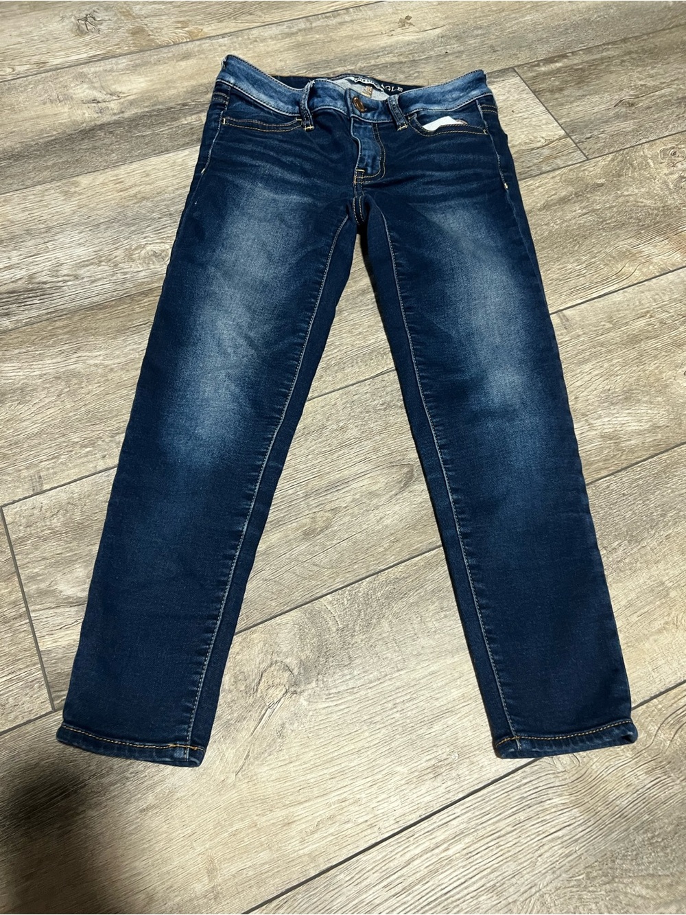 American Eagle Outfitters Dark Indigo Skinny Jeans